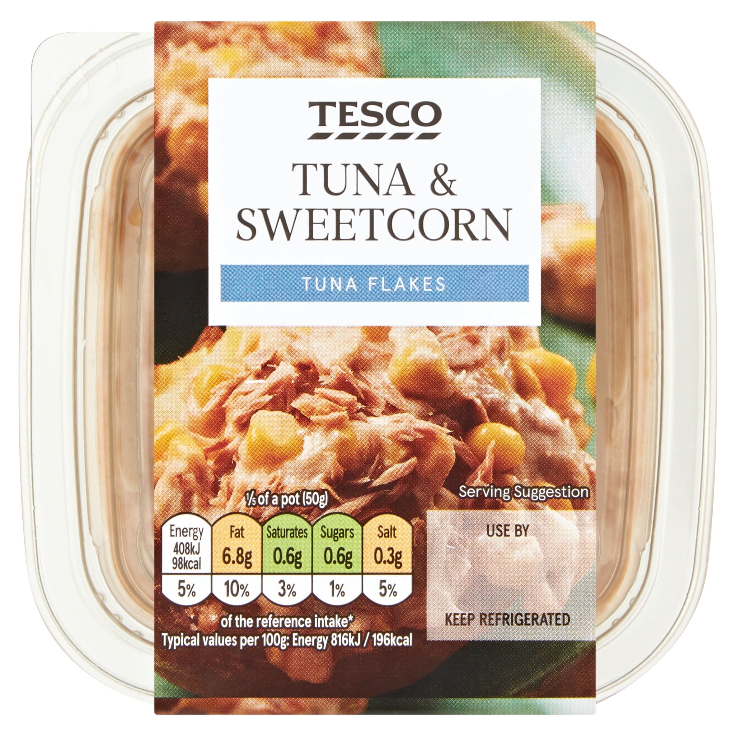 Tesco Tuna & Sweetcorn Sandwich Filler 250G