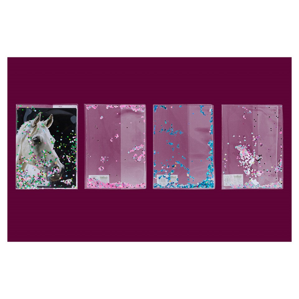 Glitter obal na sešit A5