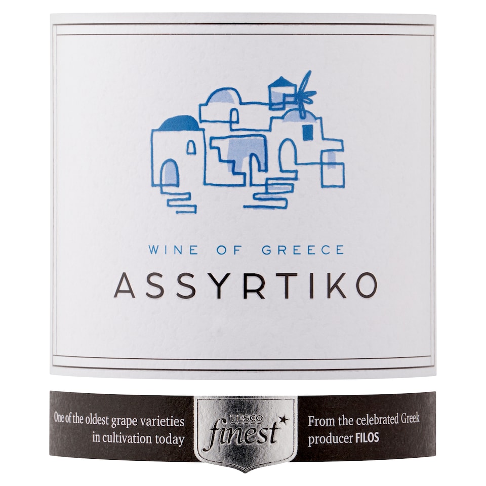 image 1 of Tesco Finest Greek Assyrtiko 75cl