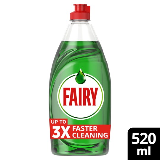 Fairy Platinum Quickwash Washing Up Liquid 520Ml