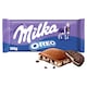 image 2 of Milka Oreo Cocoa Biscuits Pieces in Milk Chocolate 100g