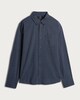 image 4 of F&F Cotton Rich Geometric Print Long Sleeved Shirt in Navy