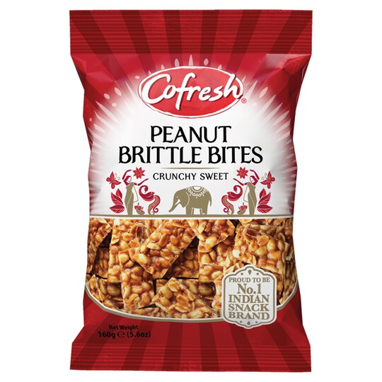 Cofresh Peanut Brittle Bites 160G Tesco Groceries