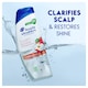 image 2 of Head & Shoulders Clarify & Shine With Apple Cider Vinegar Shampoo 400ML