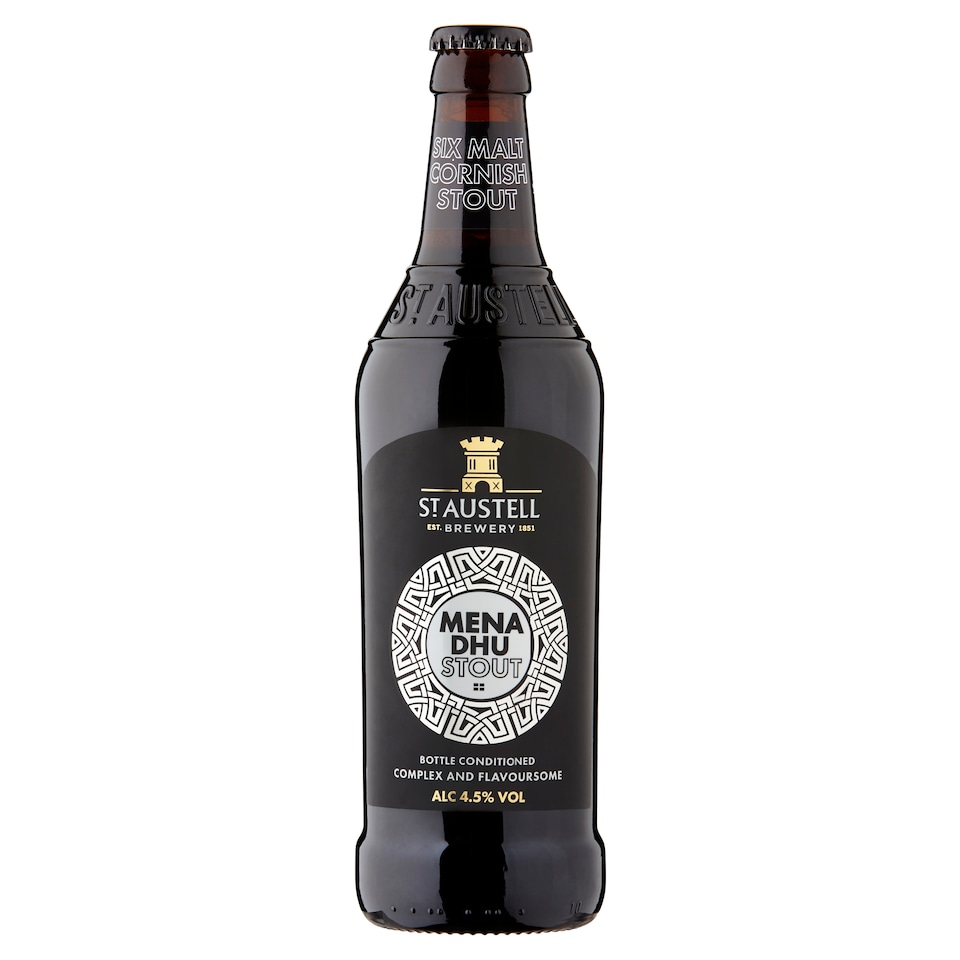 St Austell Mena Dhu Stout 500Ml