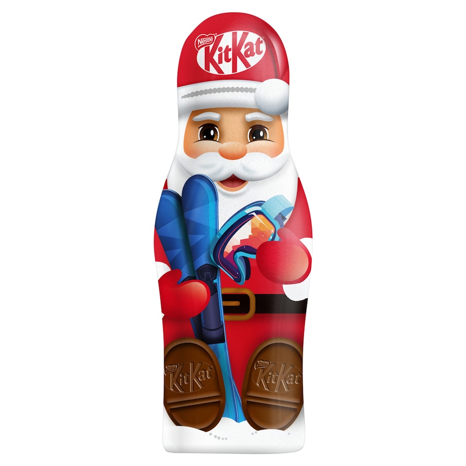 image 1 of KitKat Milk Chocolate Santa Claus with Wheat Flakes 45 g