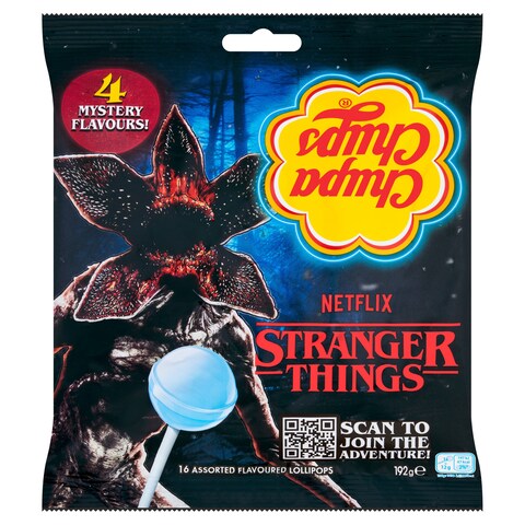 Chupa Chups Stranger Things Upside Down 192g - Tesco Groceries