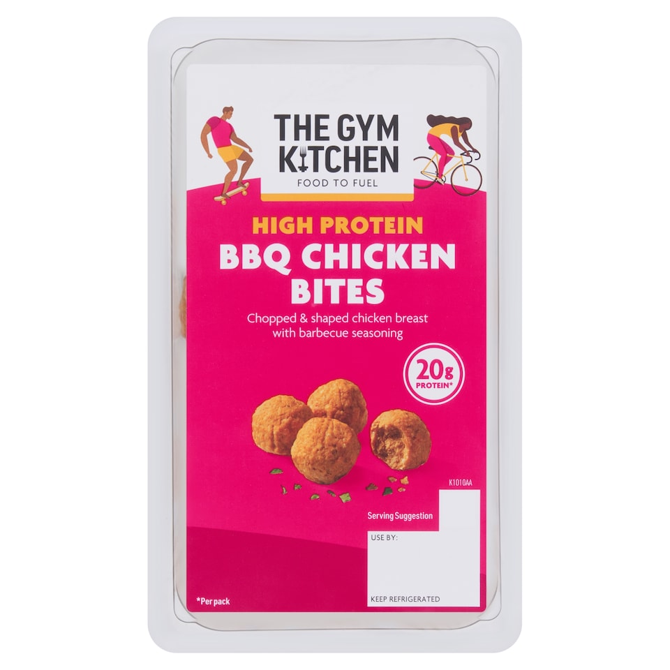 The Gym Kitchen High Protein BBQ Chicken Bites 105g