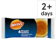 Irwin's Brioche Muffins 4 Pack