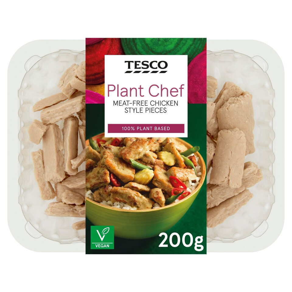 Tesco Plant Chef Meat Free Chicken Style 200G