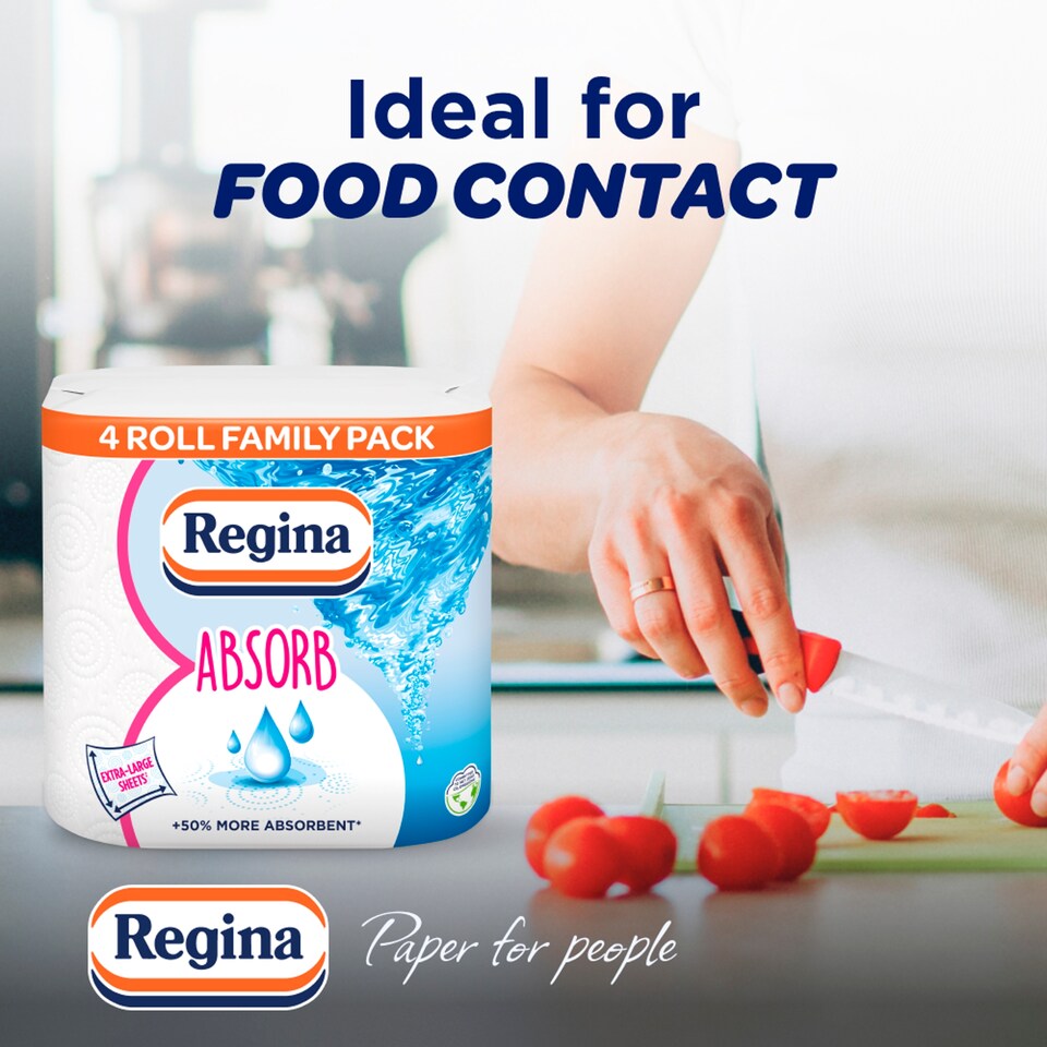 image 1 of Regina Xxl Absorb Kitchen Towels 4 Pack