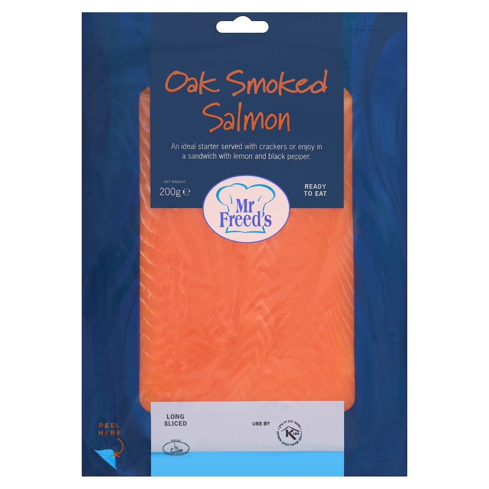 Mr Freeds Smoked Salmon 200G