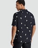 image 3 of F&F Skull Print Short Sleeved Shirt in Black