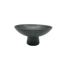 Fox & Ivy Black Chalice Footed Bowl