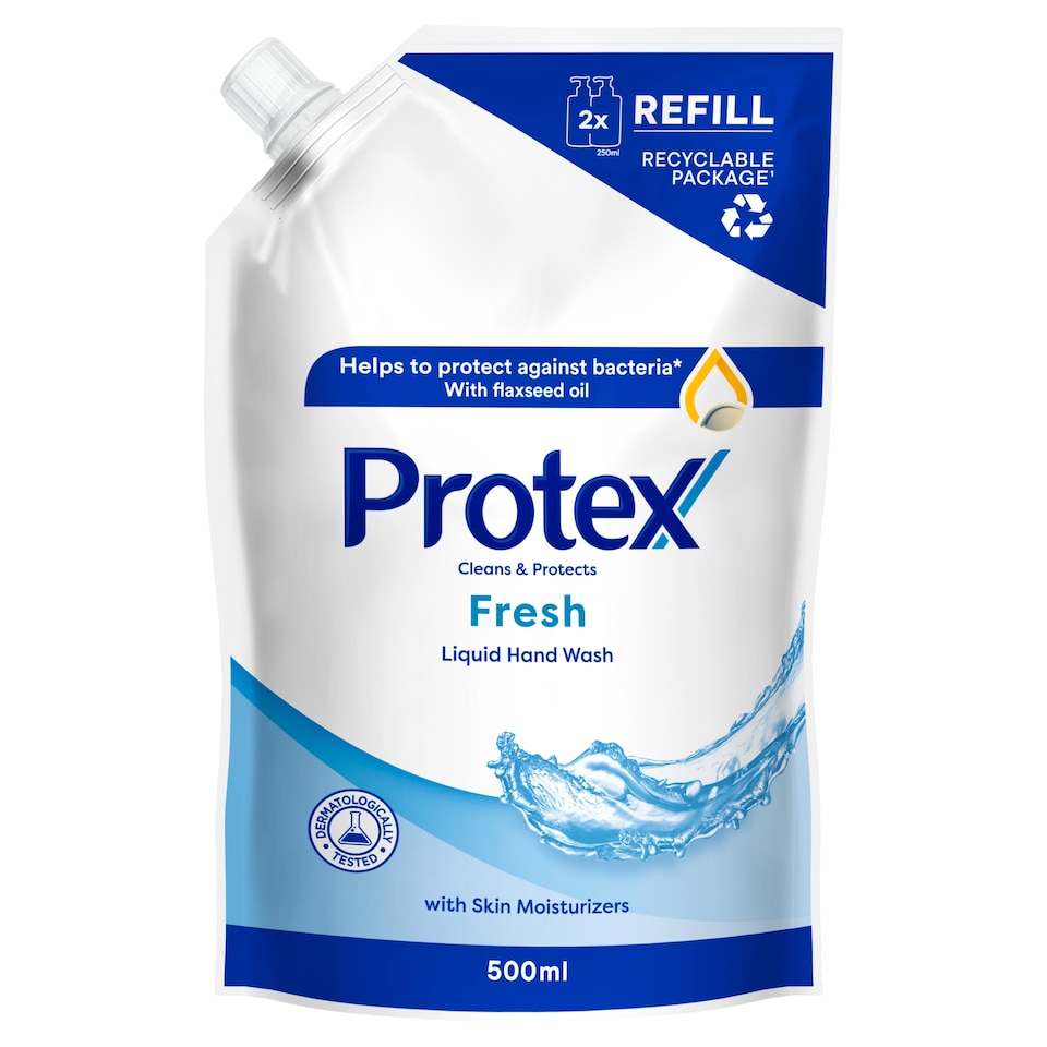 obrázok 1 z Protex Fresh tekuté mydlo na ruky náhradná náplň 500 ml