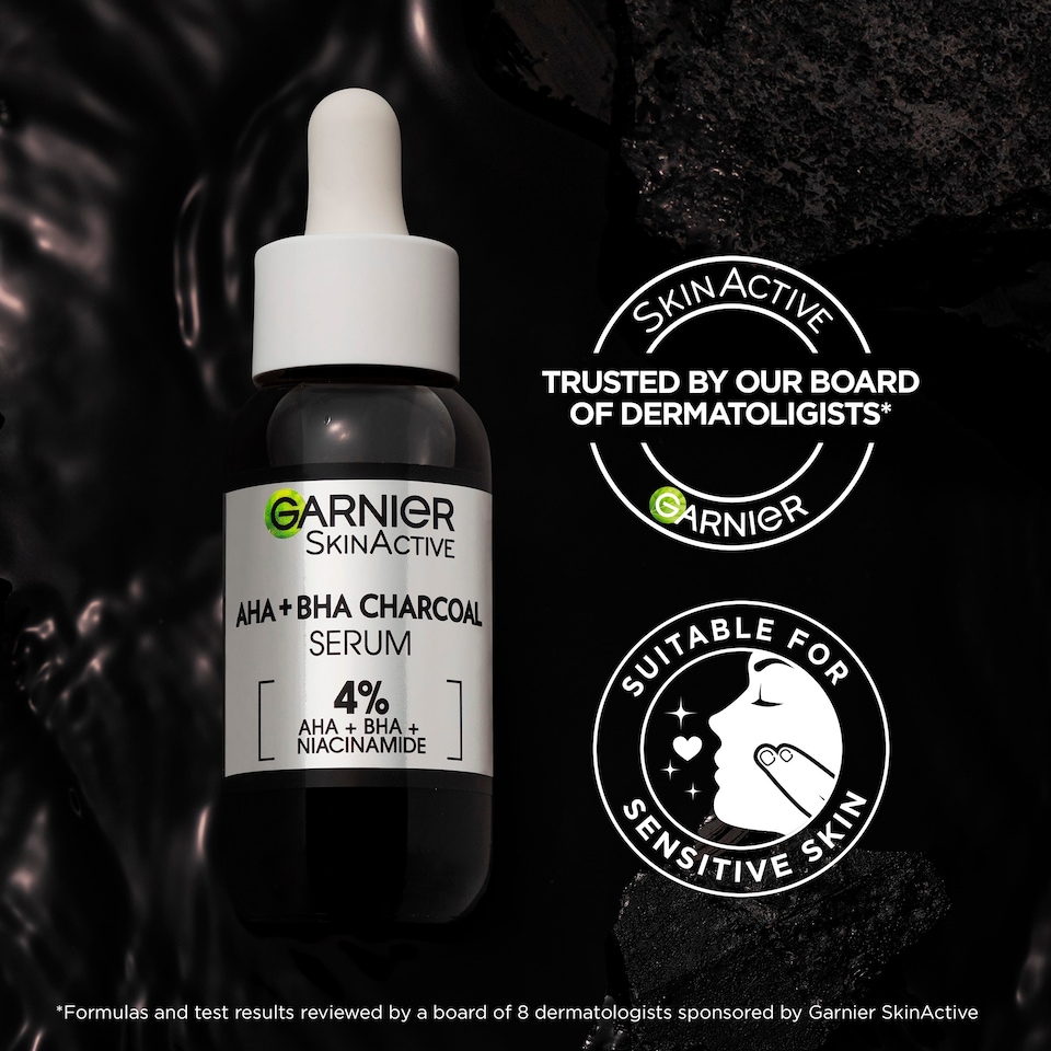 image 1 of Garnier Skin Active Charcoal Anti-Blemish Serum 30Ml