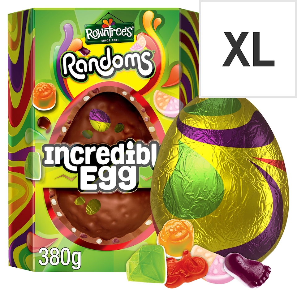 image 1 of Rowntree’s Randoms Incredible Easter Egg 380g