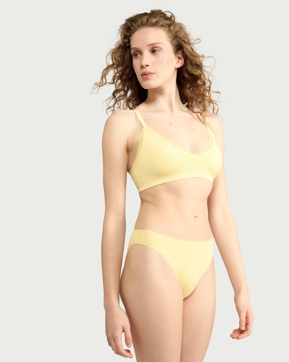 image 1 of F&F 5-Pack Cotton Rich Printed High Leg Briefs in Multi