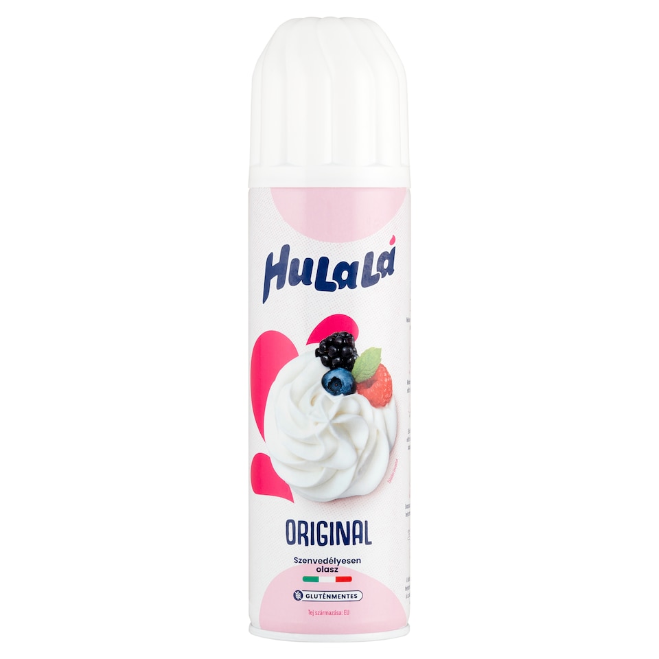 Hulala Original UHT édesített habkészítmény spray 250 g