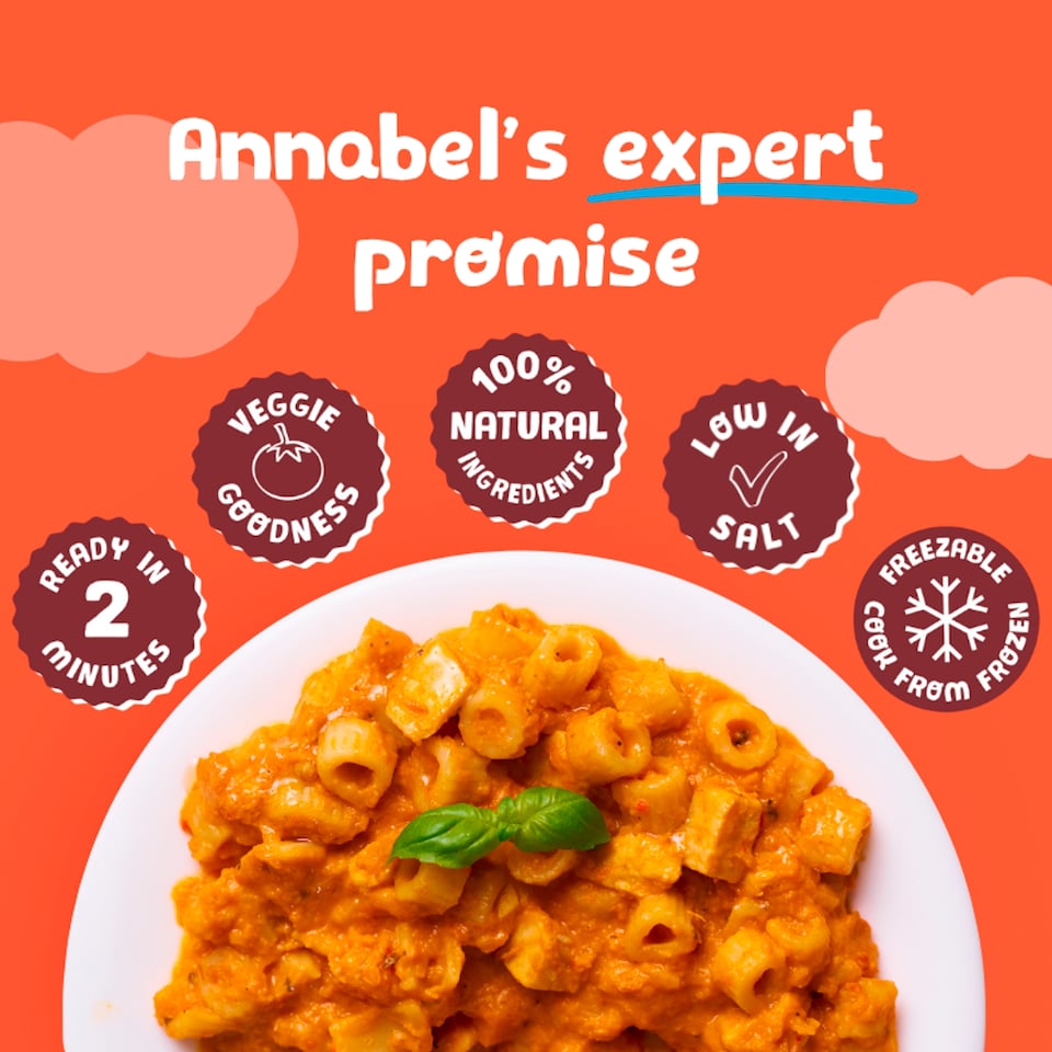 image 1 of Annabel Karmel Tasty Chicken Pasta in a Tomato & Veggie Sauce 200g