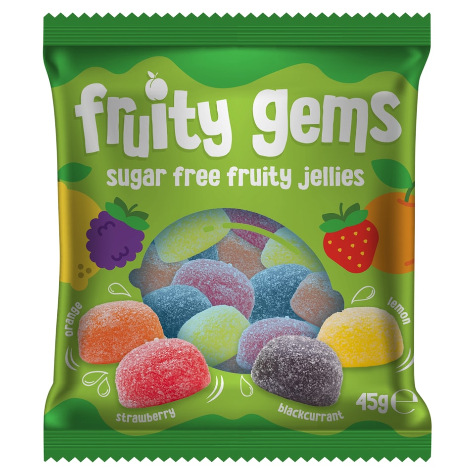 Fruity Gems Sugar Free Jellies 45g