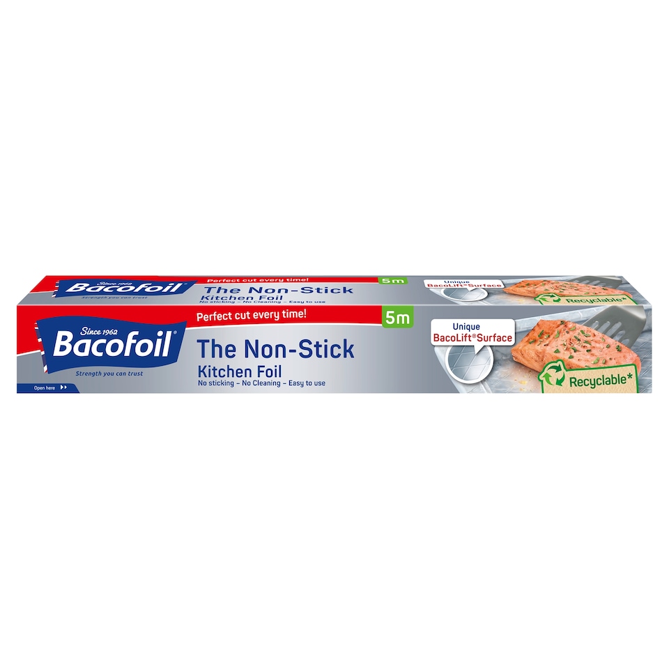 image 1 of Bacofoil Non-Stick 30cm x 5M
