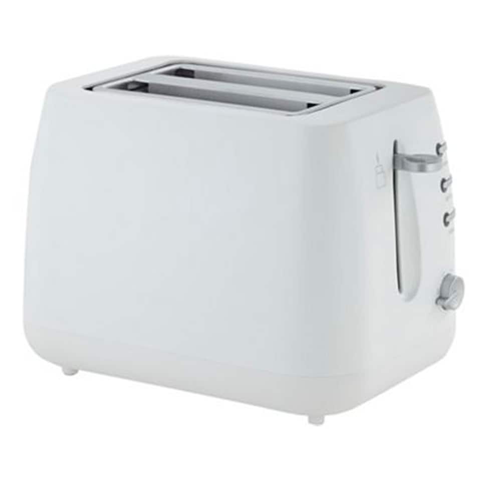 Tesco White Toaster 2 Slice