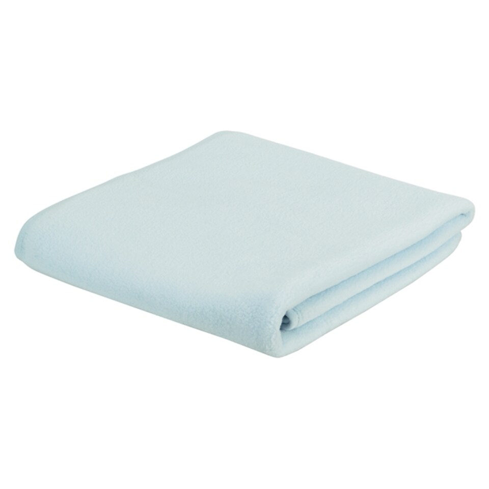 Fred & Flo Moses Fleece Blue Blanket