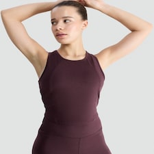 F&F Active Quick Dry Crop Top in Berry