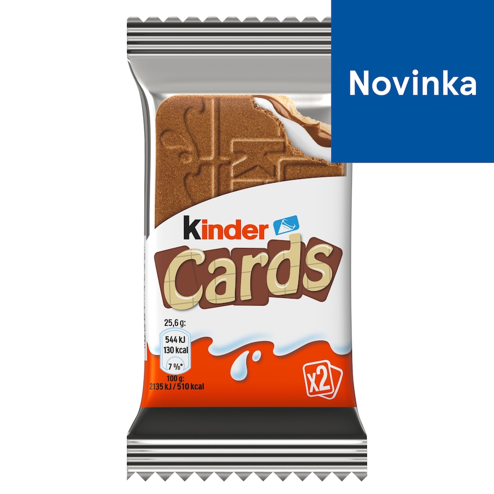 Kinder Cards 2 pcs 25.6 g