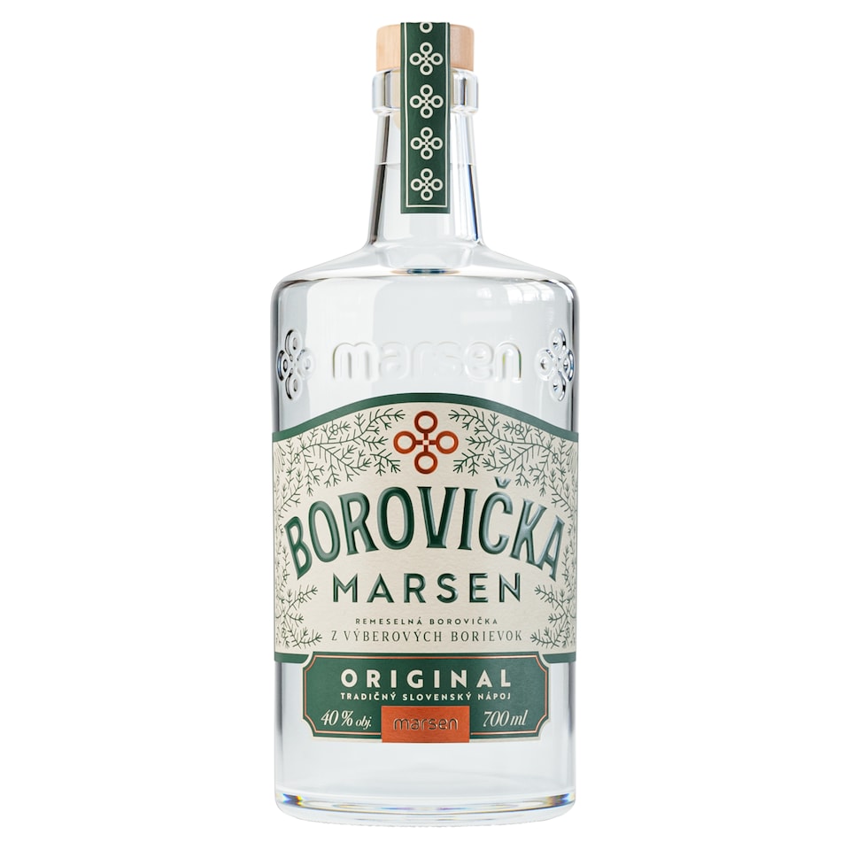 Marsen Original borovička 40 % 700 ml