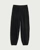 image 4 of F&F Mesh Balloon Leg Trousers in Black