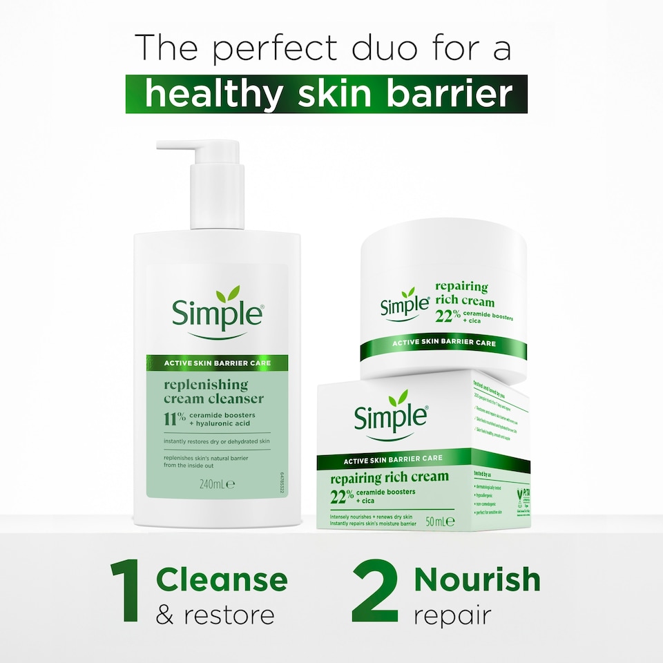 image 1 of Simple Repairing Rich Face Cream 50ml
