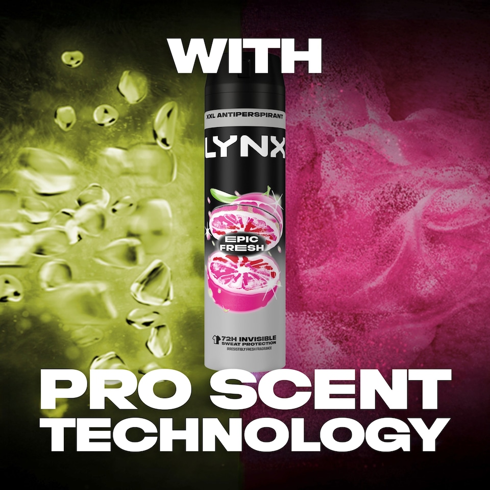 image 1 of Lynx Epic Fresh 72h Antiperspirant Deodorant 250ml