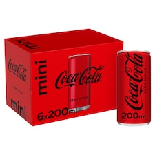 Coca-Cola Zero Sugar 6x200ml