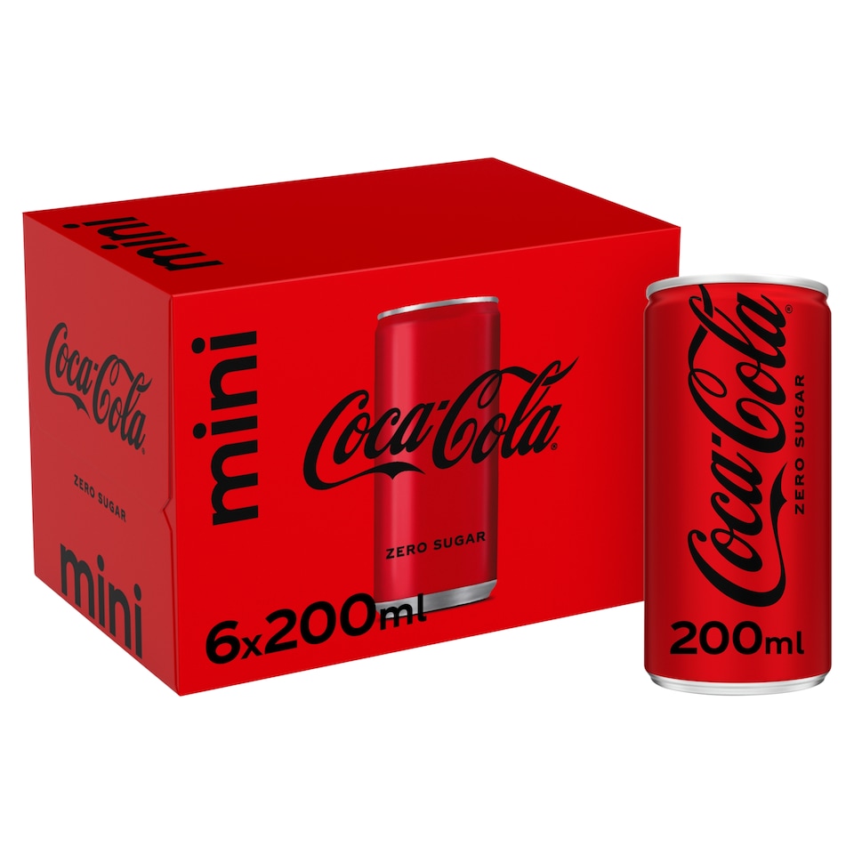 Coca-Cola Zero Sugar 6x200ml