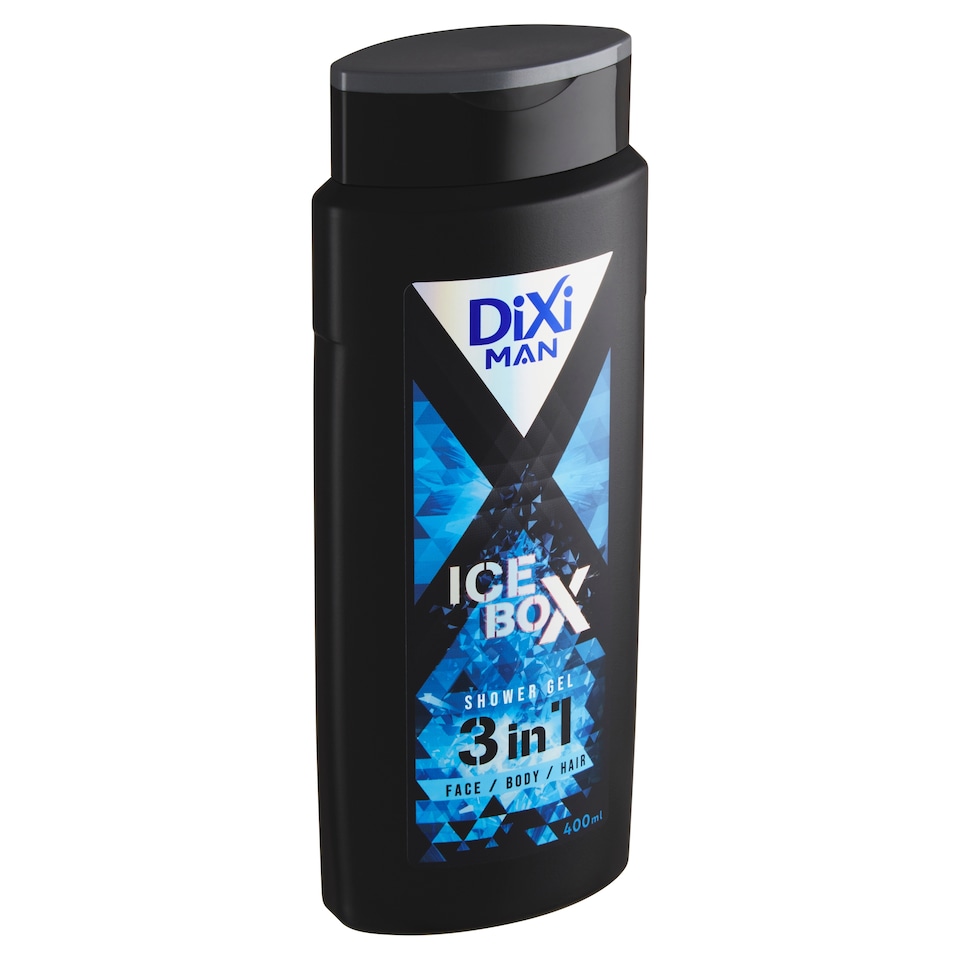 obrázok 1 z Dixi Man Ice Box sprchový gél 3 v 1 400 ml
