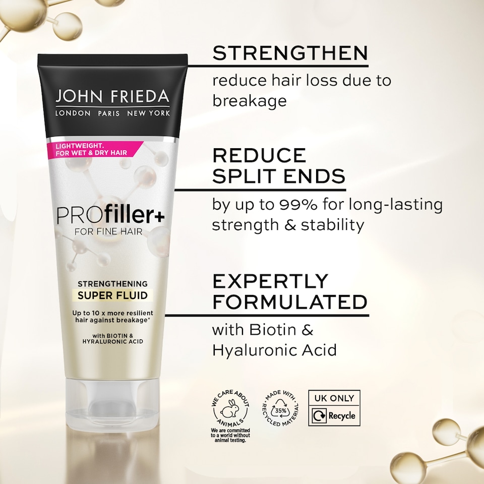 image 1 of John Frieda Profiller+ Strengthening Super Fluid 100ml