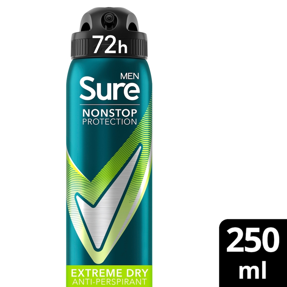 image 1 of Sure Men 72H Extreme Dry A/Pspirnt 250Ml