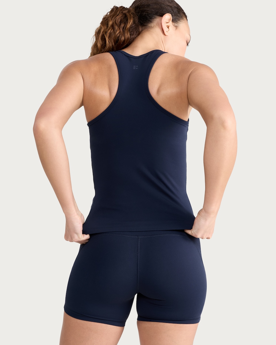 image 1 of F&F Active ULTRAMOVE Racerback Vest in Navy