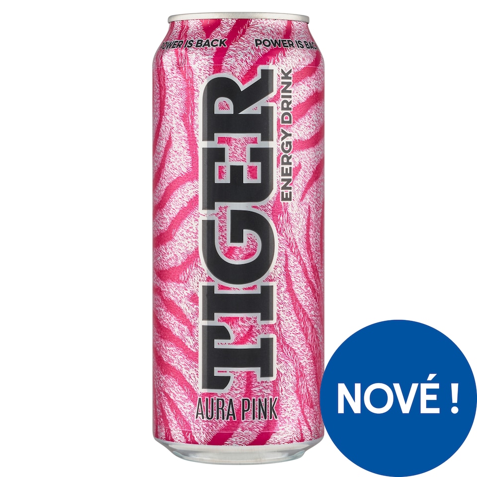 Obrázek 1 pro produkt Tiger Energy Drink Aura Pink 500ml