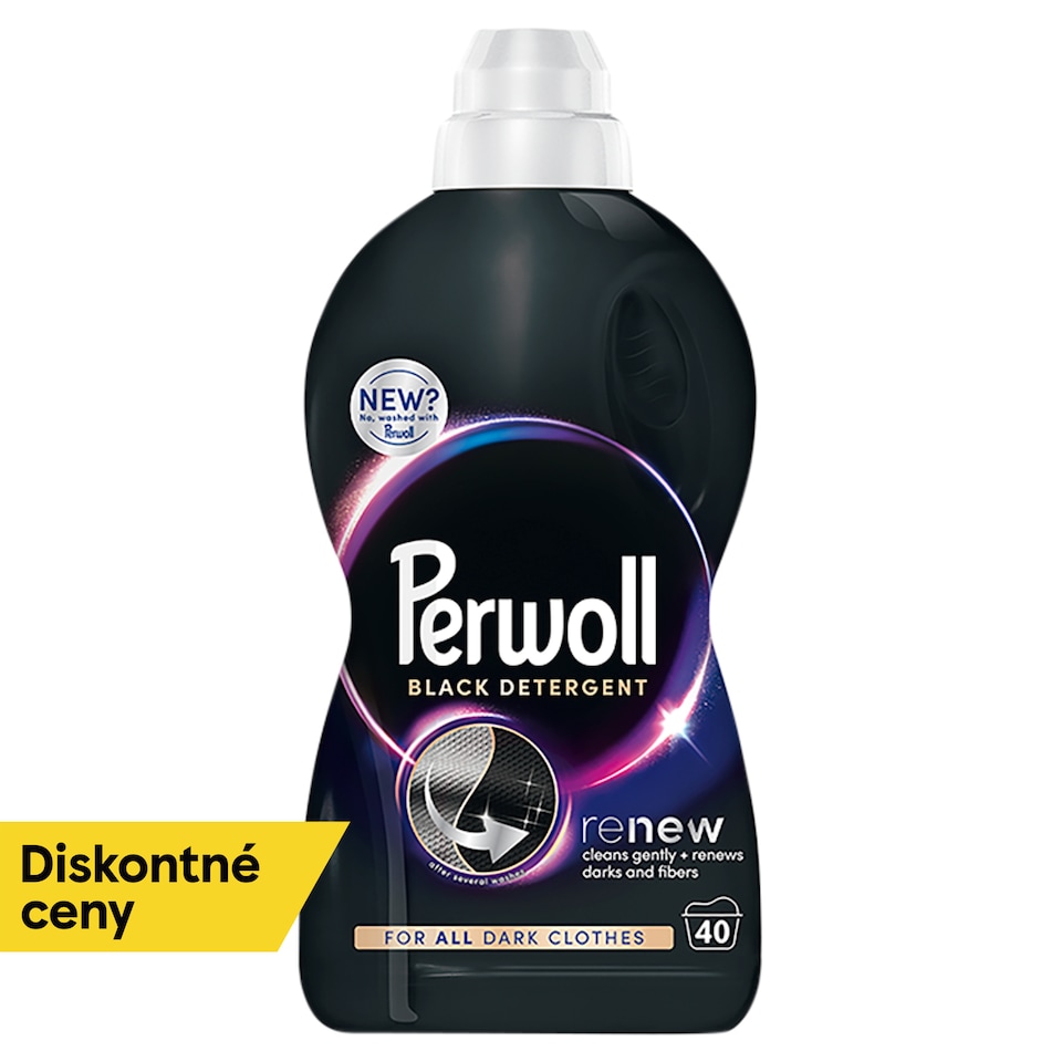 Perwoll Renew Black Special Detergent for Black and Dark Textiles 40 Washes 2 L