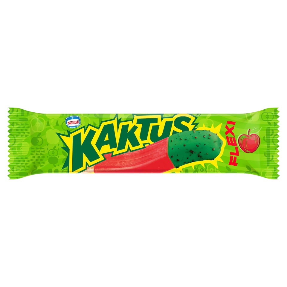 Nestlé Kaktus Flexi želé mrazený krém vodový s jablkovou príchuťou 45 ml
