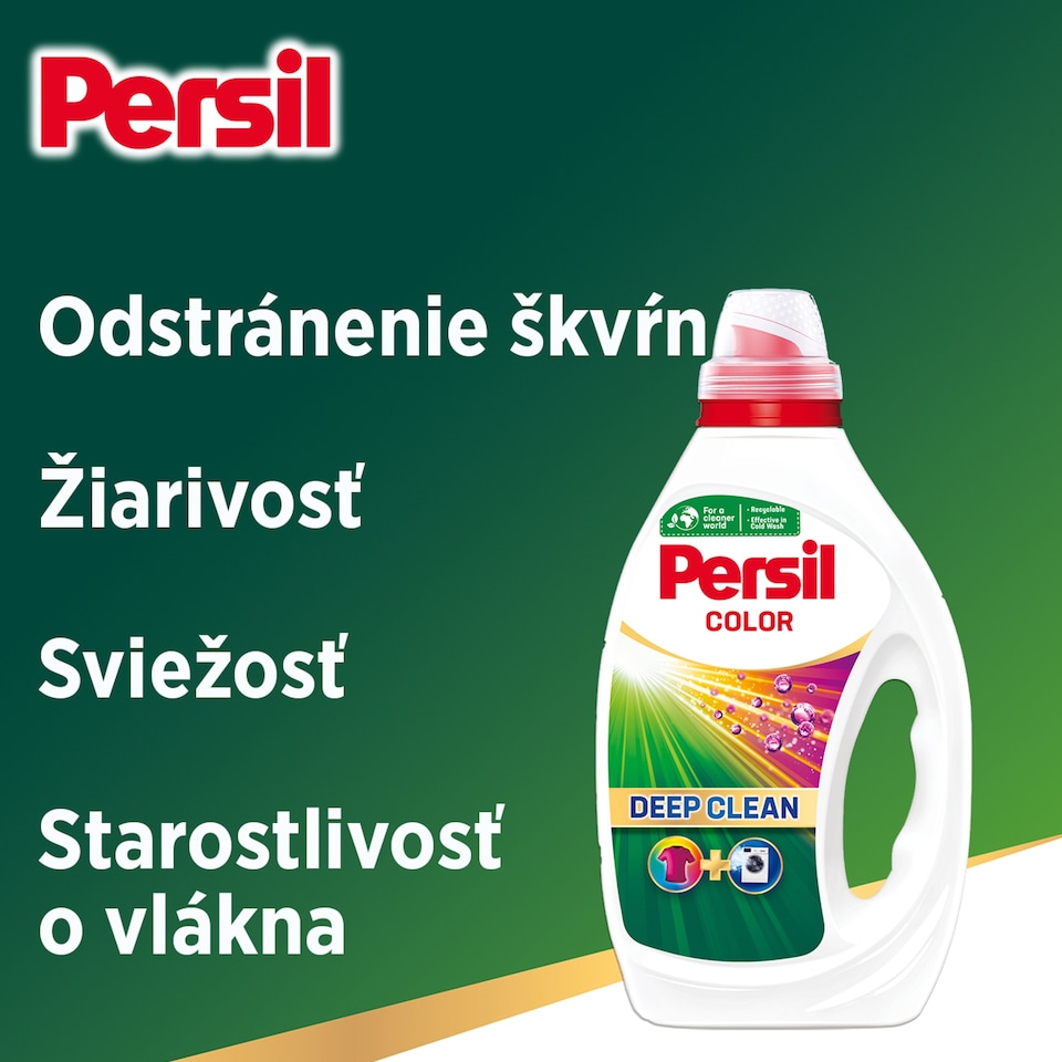 image 1 of Persil Color Active Gel Laundry Detergent 100 Washes 4.50 L