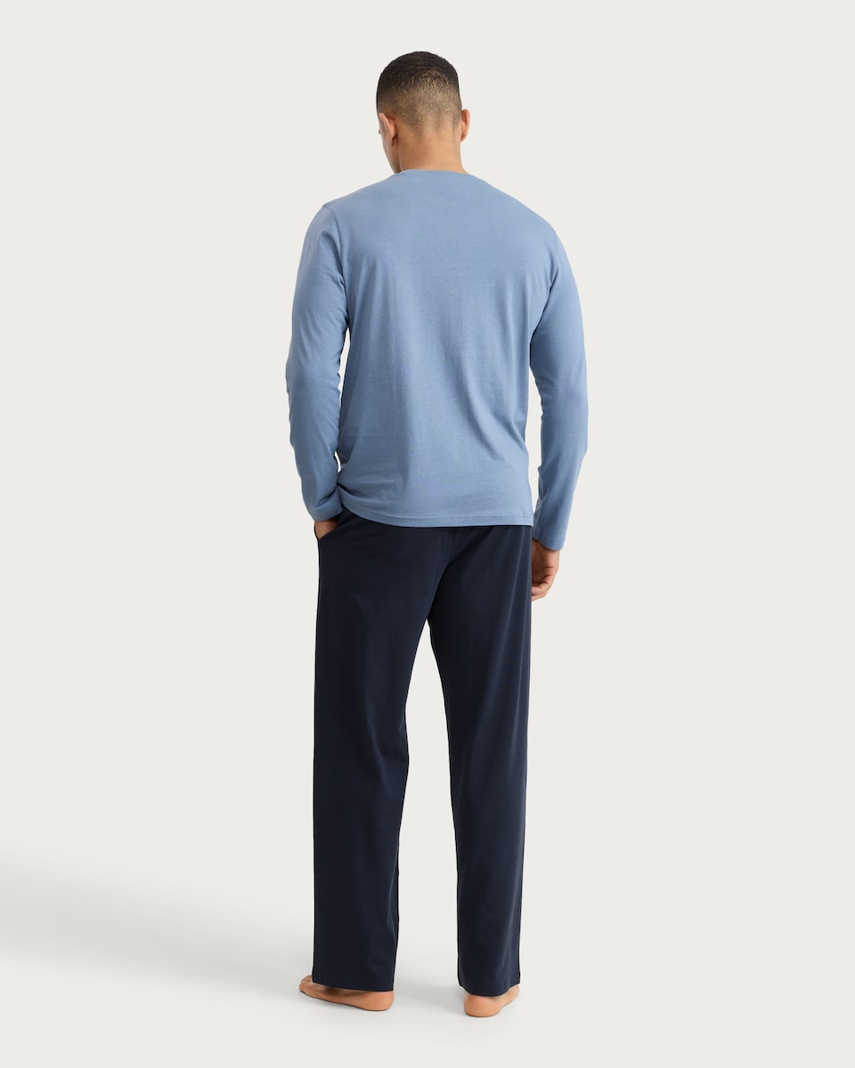 image 1 of F&F Pure Cotton Slogan Pyjama Set in Multi