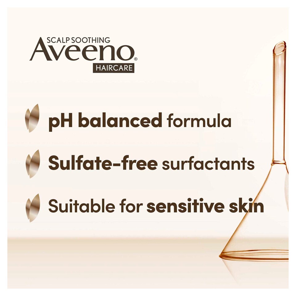image 1 of Aveeno Smoothing Scalp Soothing Conditioner for Frizzy Hair 300ml