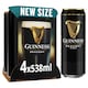 image 1 of Guinness Draught 4 X 538Ml