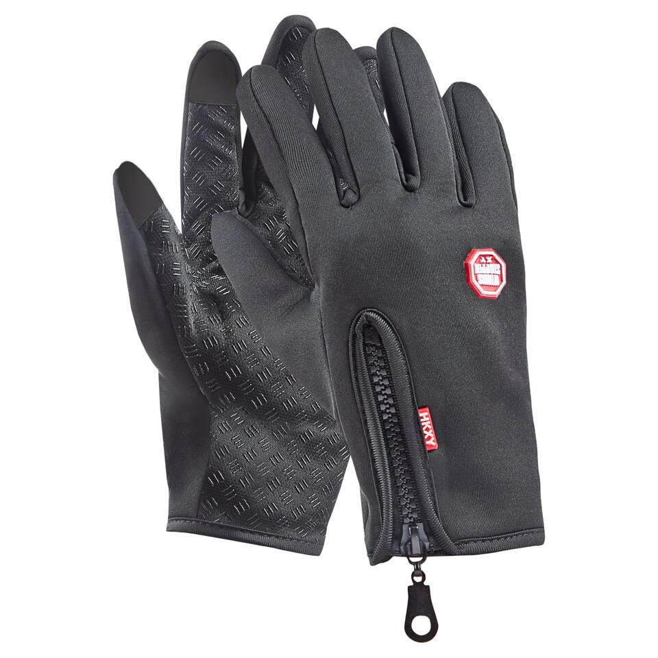image 1 of Global Gizmos USB Heated Black Gloves