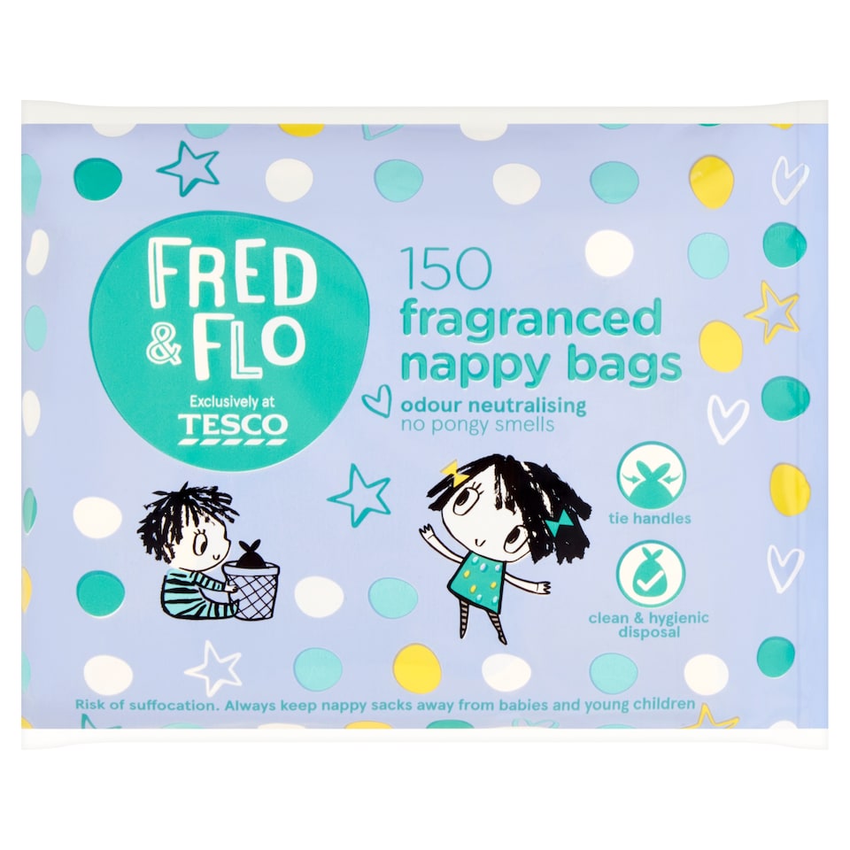 image 1 of Fred & Flo 150 Nappy Bags