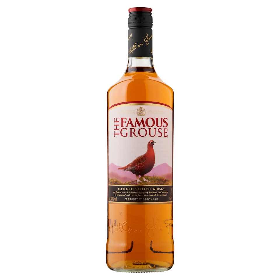 The Famous Grouse Finest Blended Scotch Whisky 1 Litre